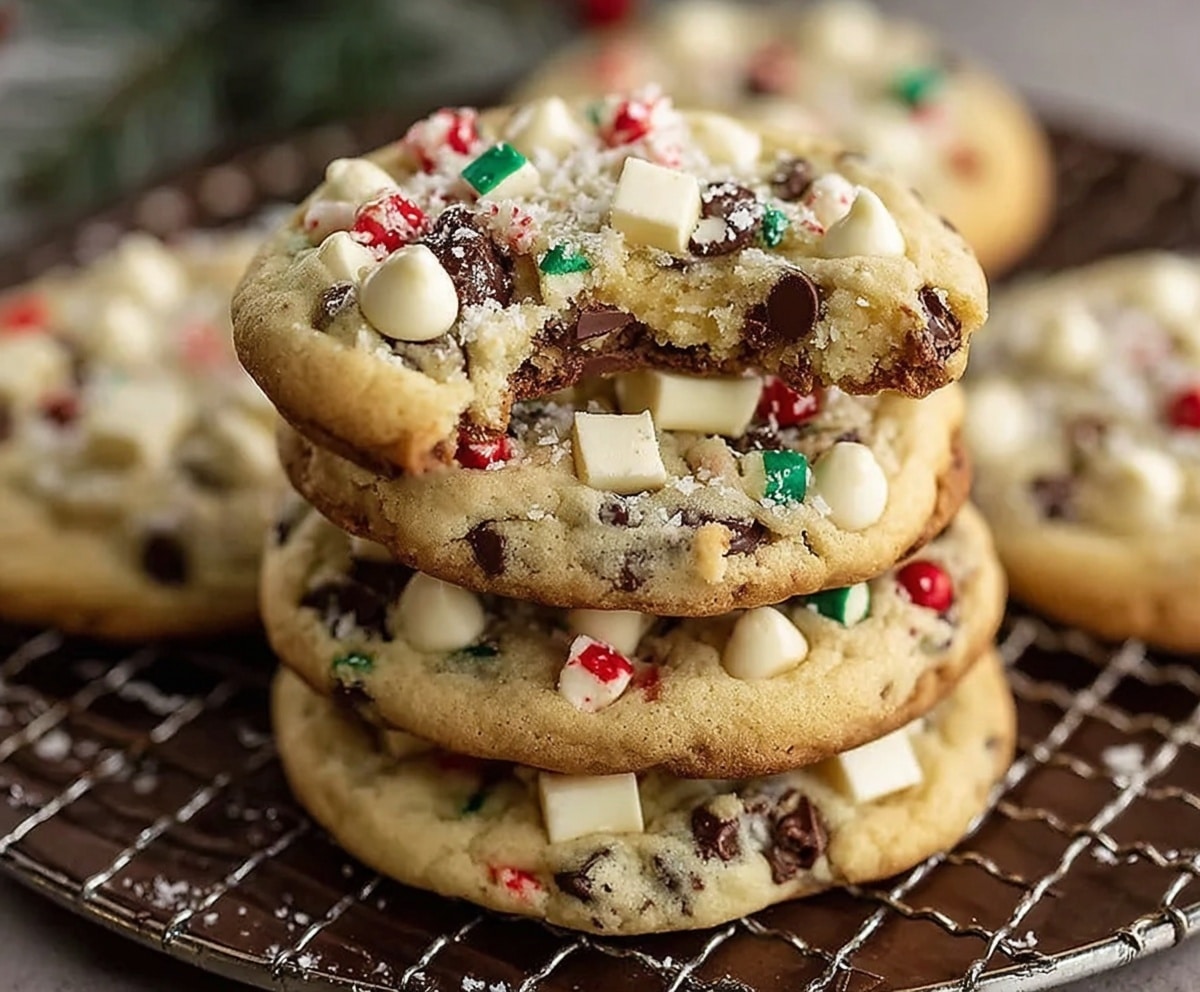 Winter Wonderland Chocolate Chip Cookies