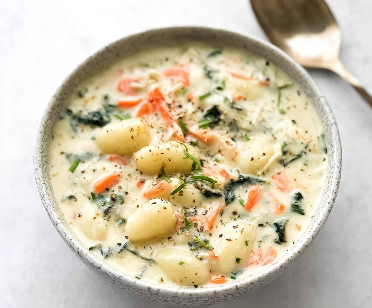 Olive Garden Chicken Gnocchi Soup