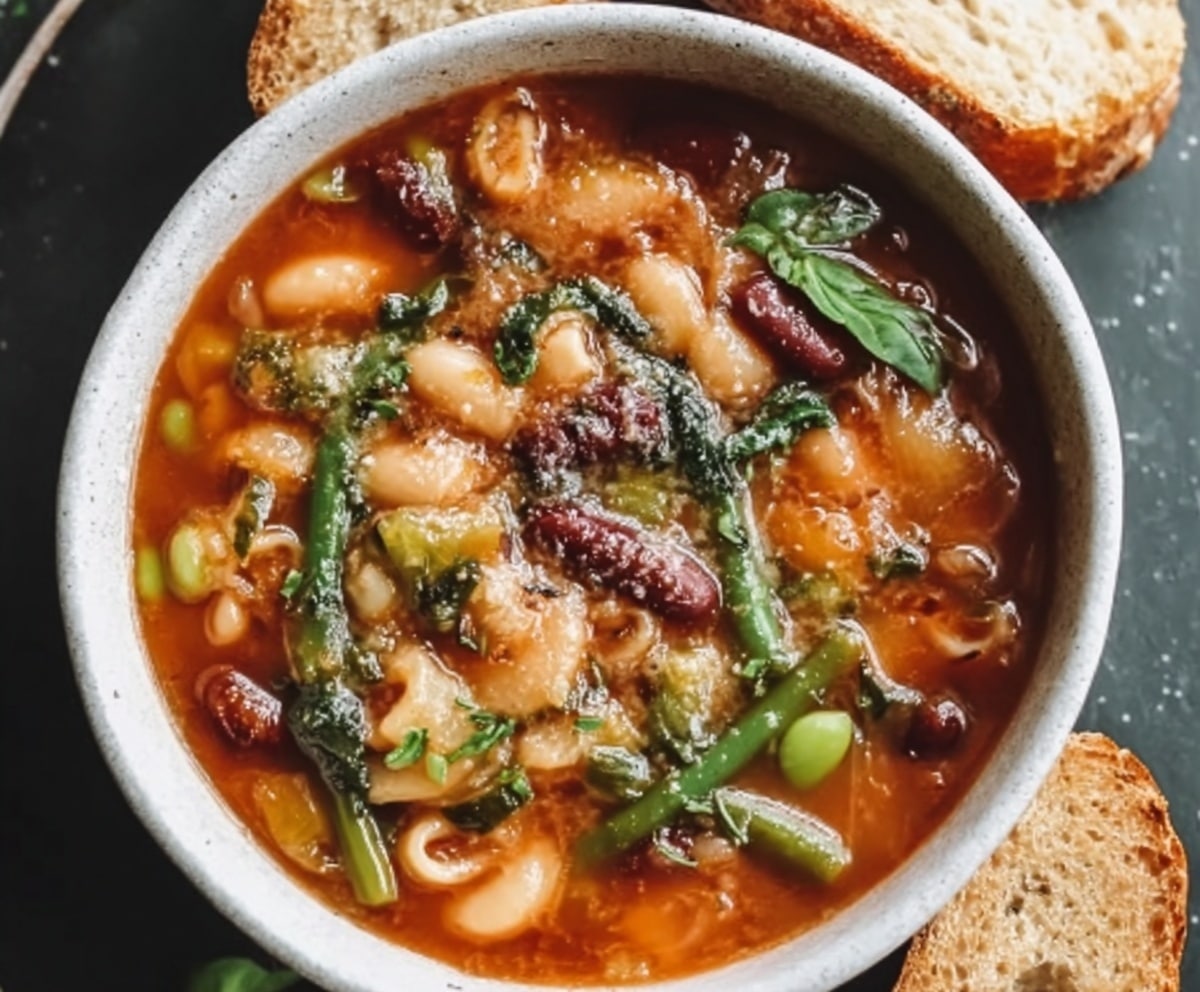 Hearty Minestrone Soup for Cozy Fall Nights