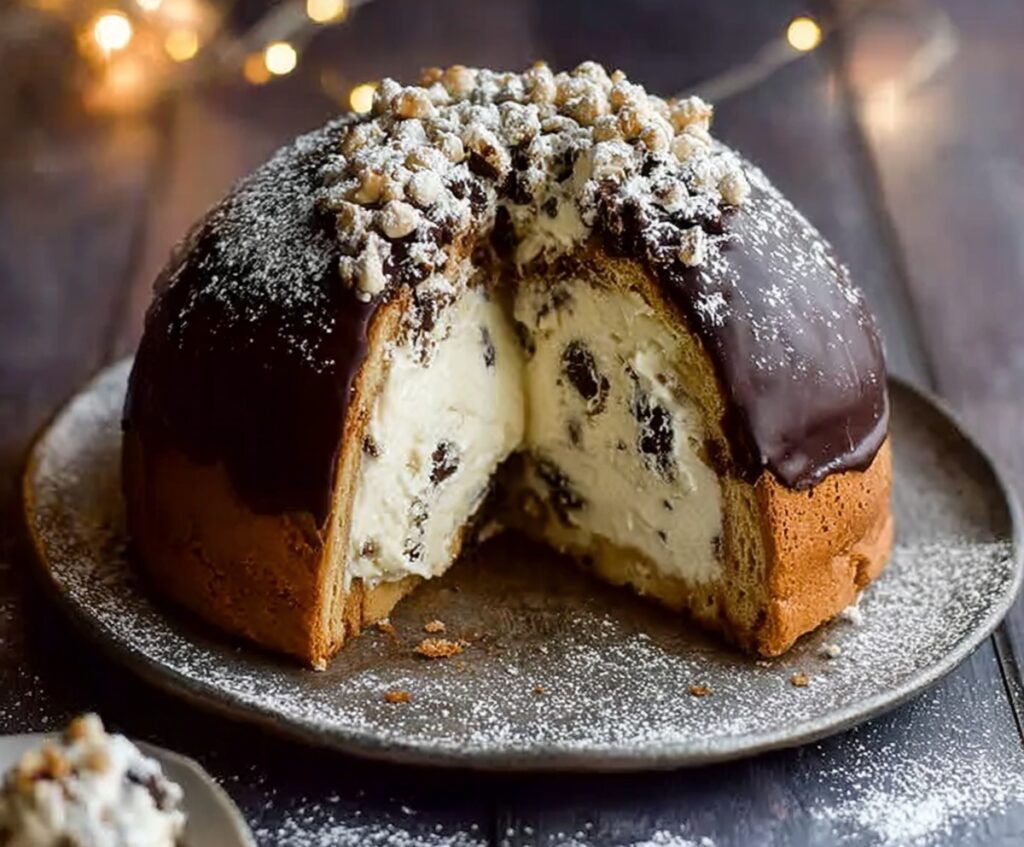 Panettone Ice Cream Cake