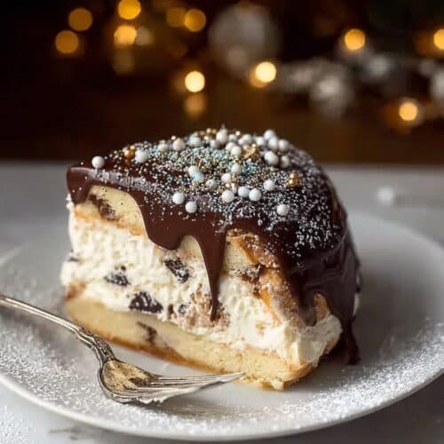 Panettone Ice Cream Cake