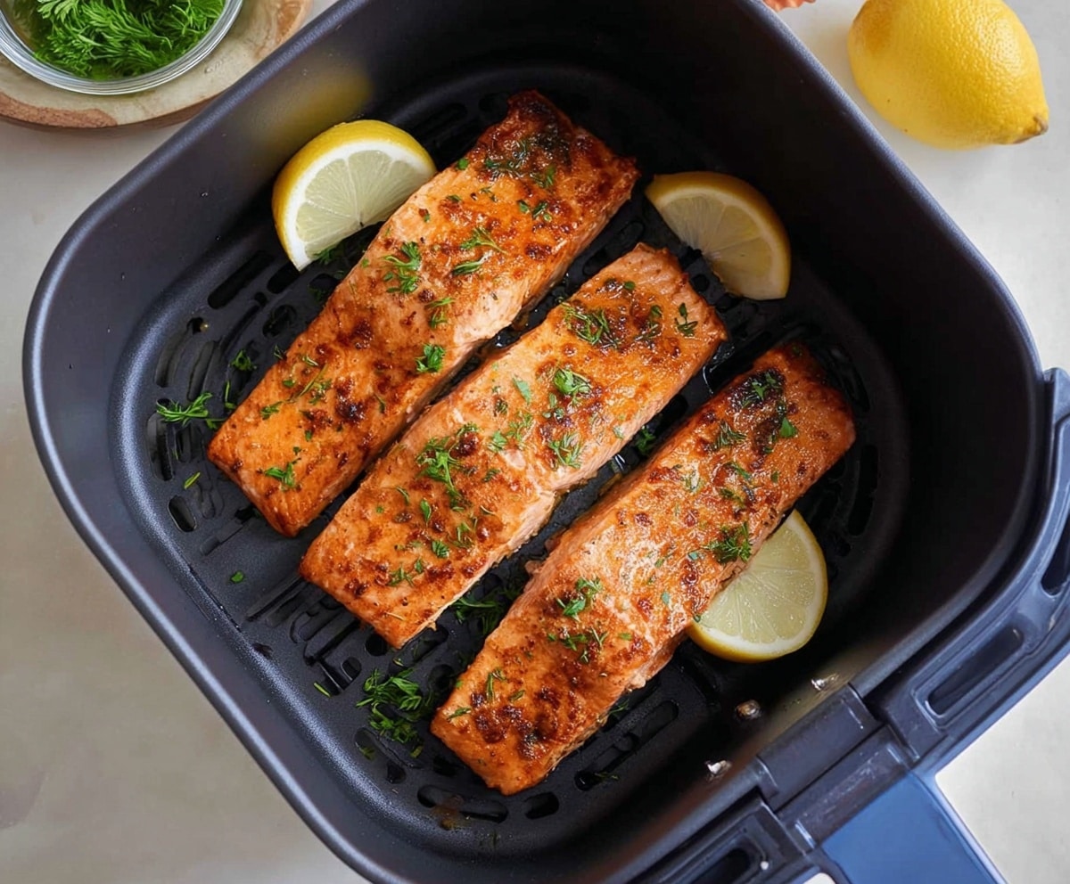Air Fryer Salmon