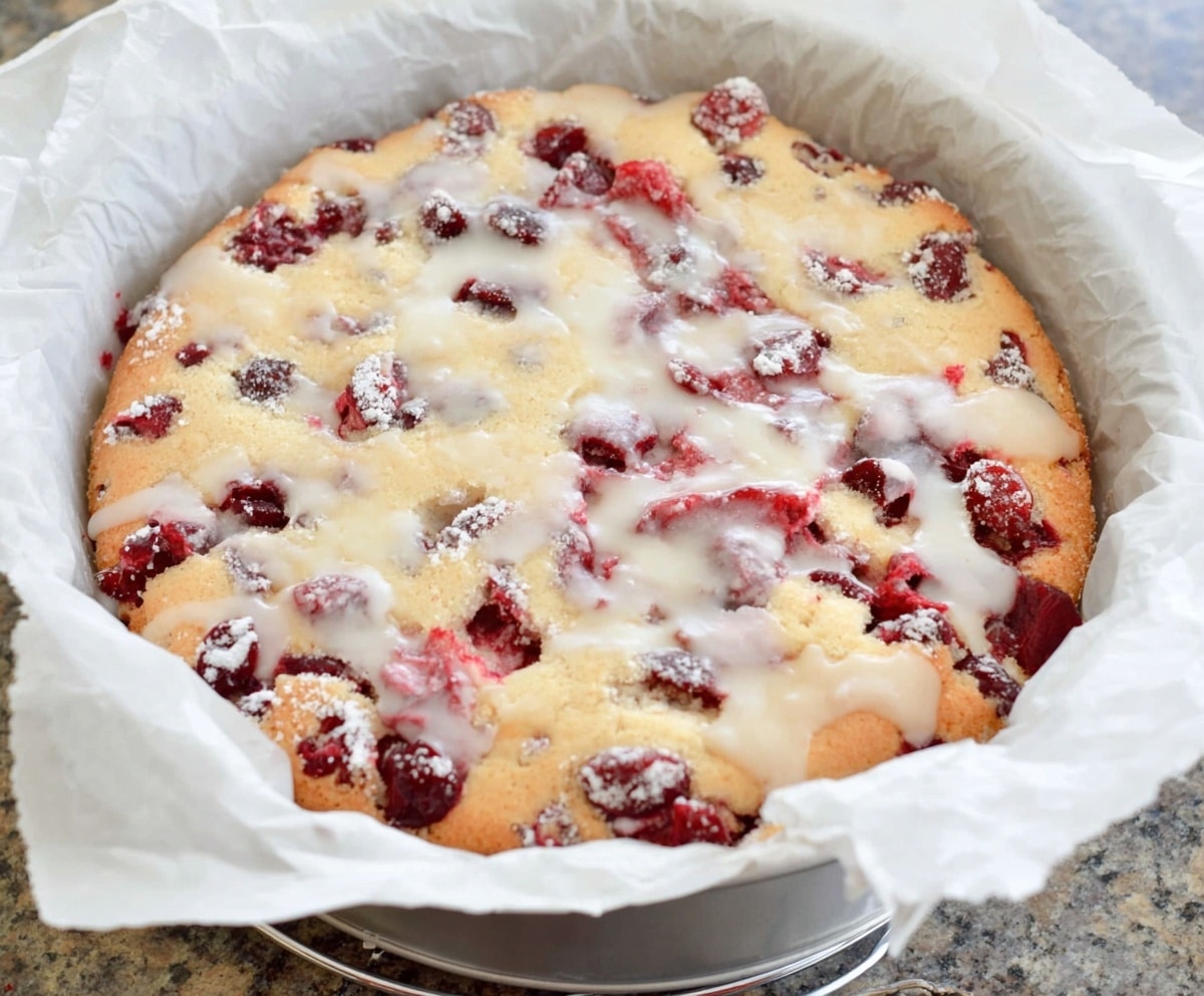 Cranberry Christmas Cake