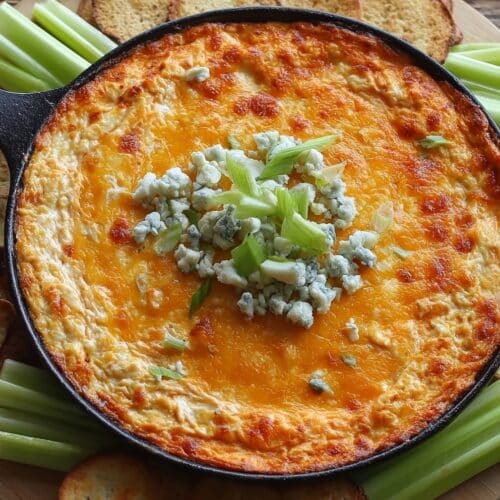 Easy Buffalo Chicken Dip Recipe