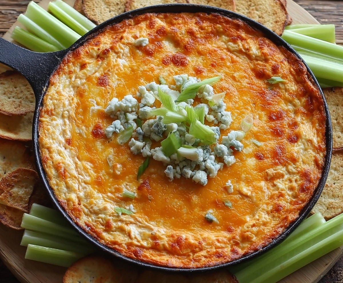 Easy Buffalo Chicken Dip Recipe
