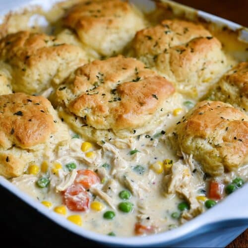 Chicken Pot Pie Casserole