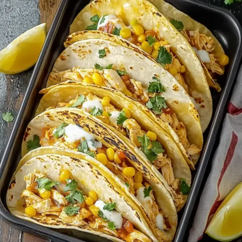 White Chicken Chili Tacos