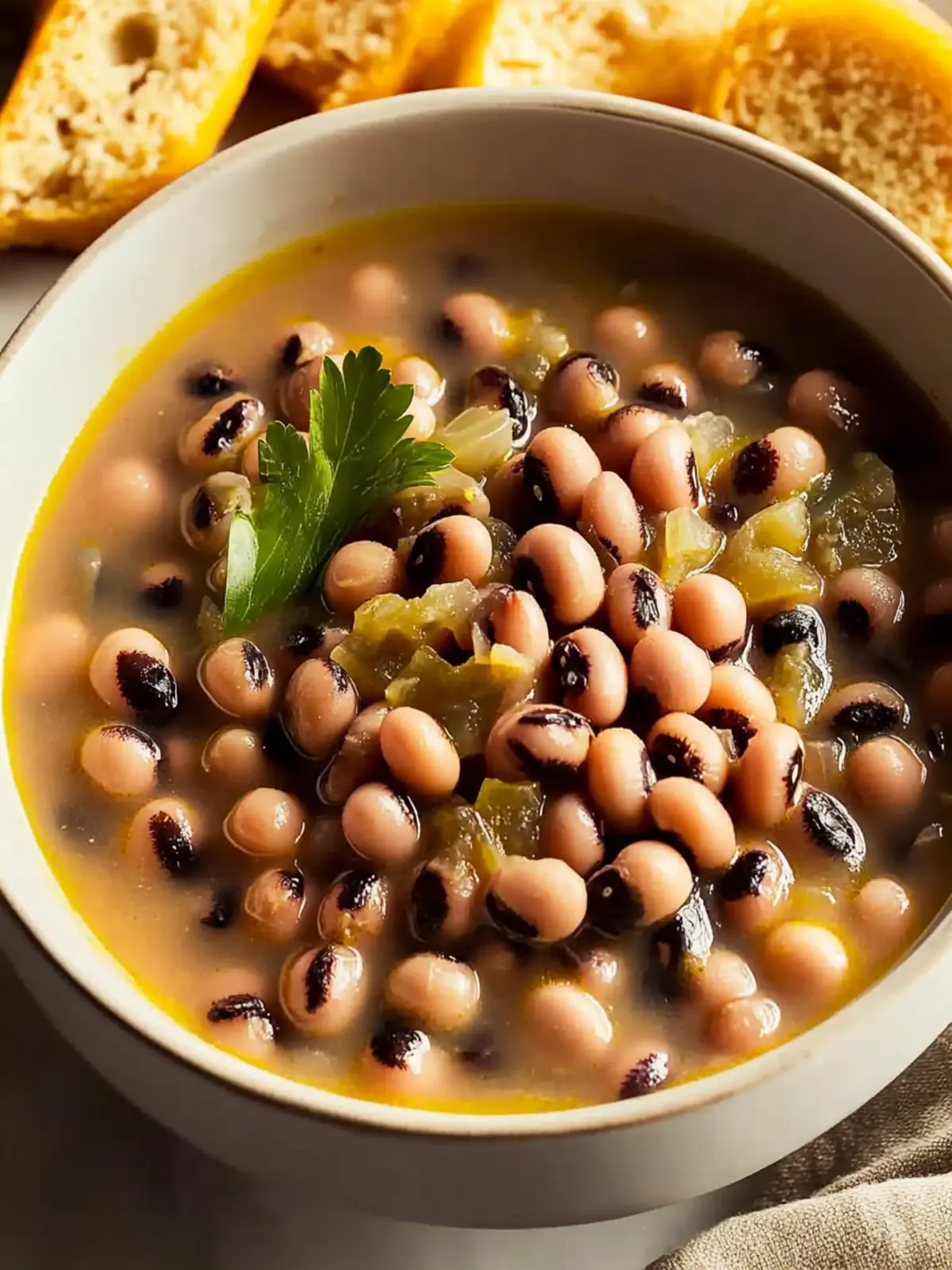 Quick Crock Pot Black Eyed Peas
