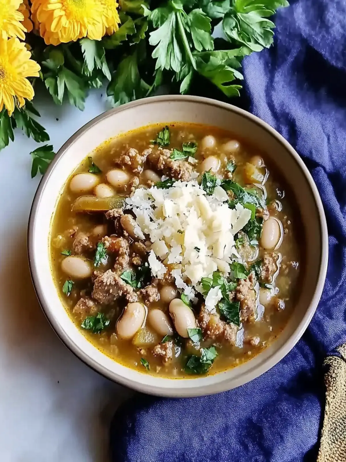 Classic White Bean Beef Chili: Your New Cozy Meal Must-Try