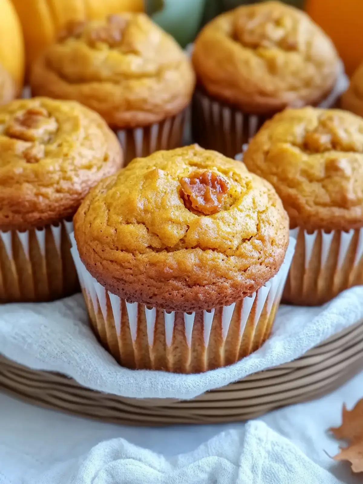 Moist and Flavorful Pumpkin Muffins for Cozy Fall Mornings