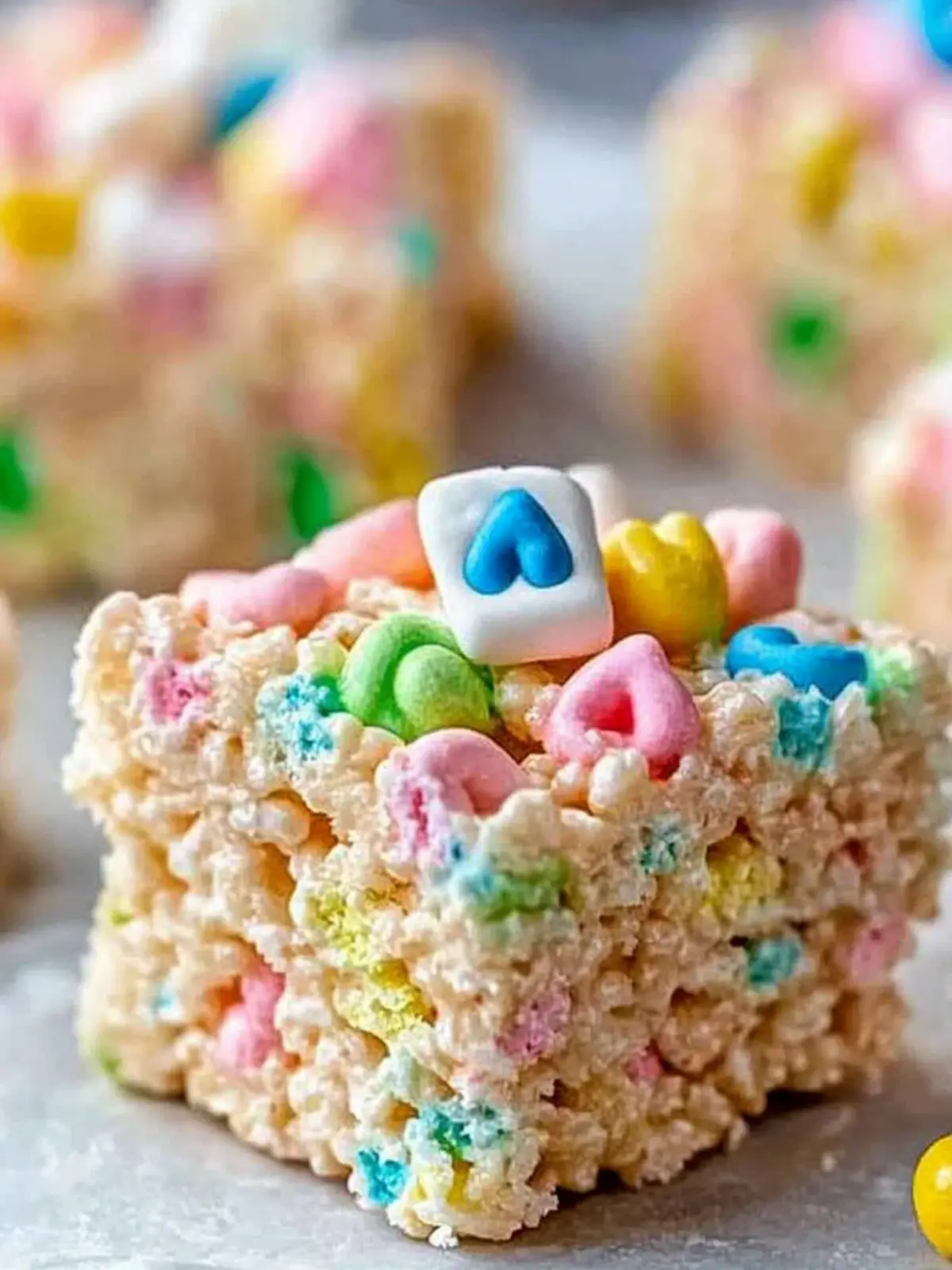 lucky charms rice crispy treats