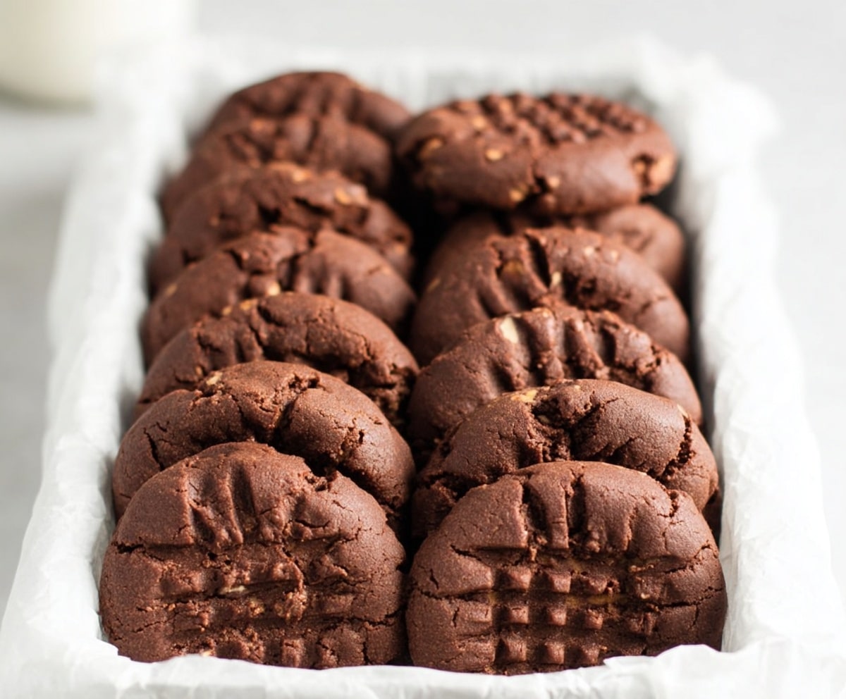 chocolate peanut butter cookies
