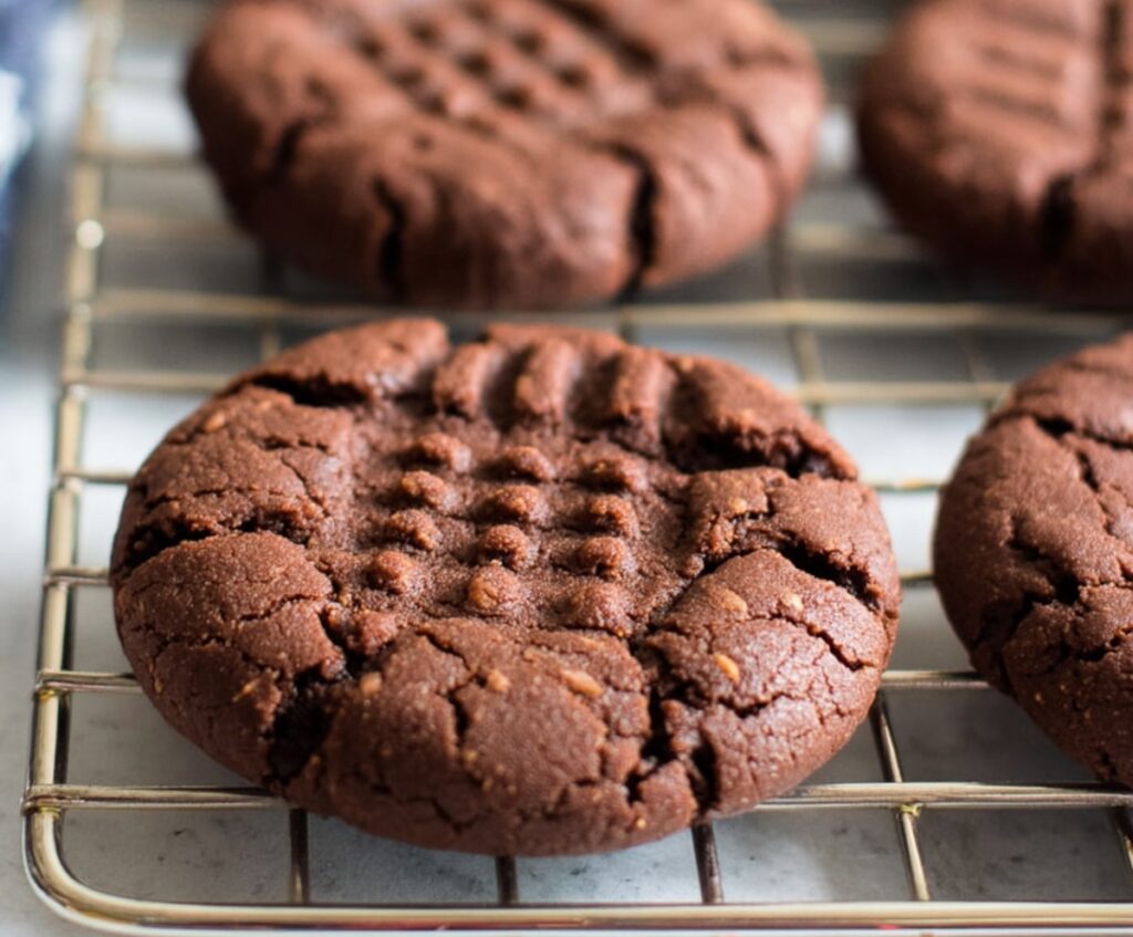 chocolate peanut butter cookies