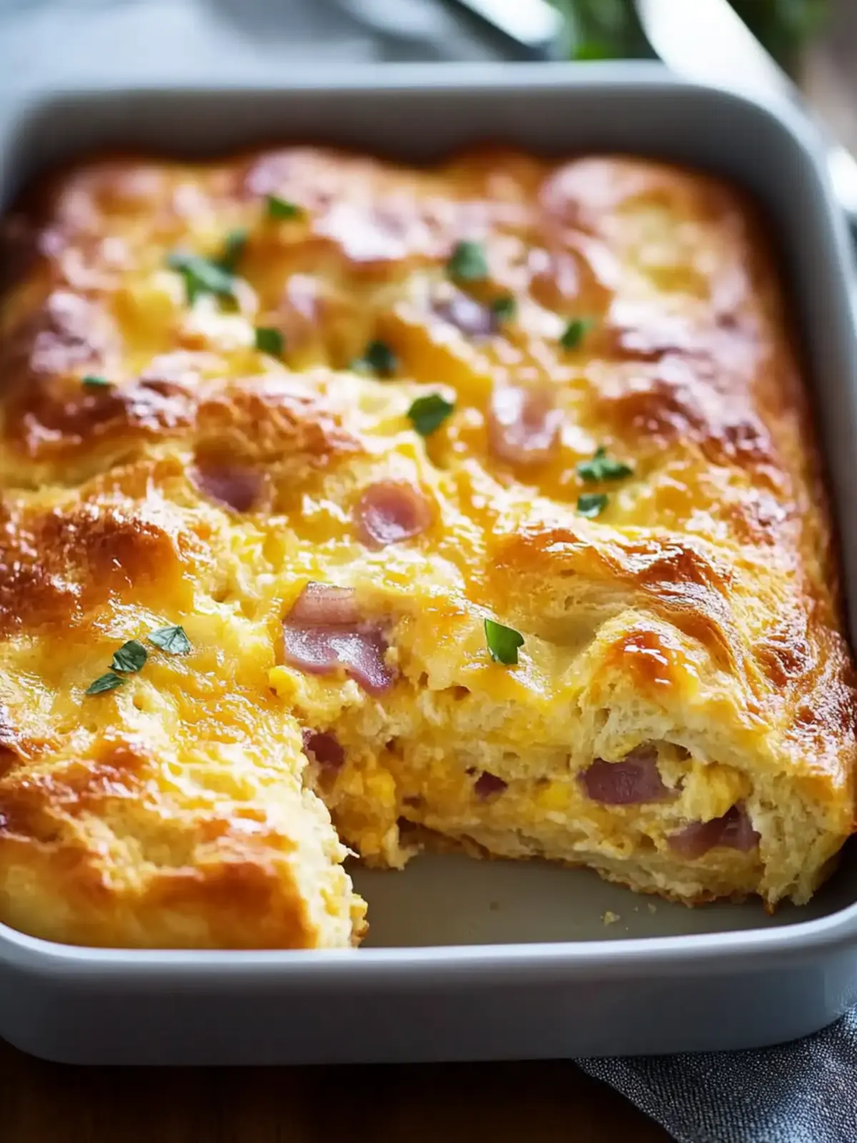 Crescent Roll Breakfast Casserole