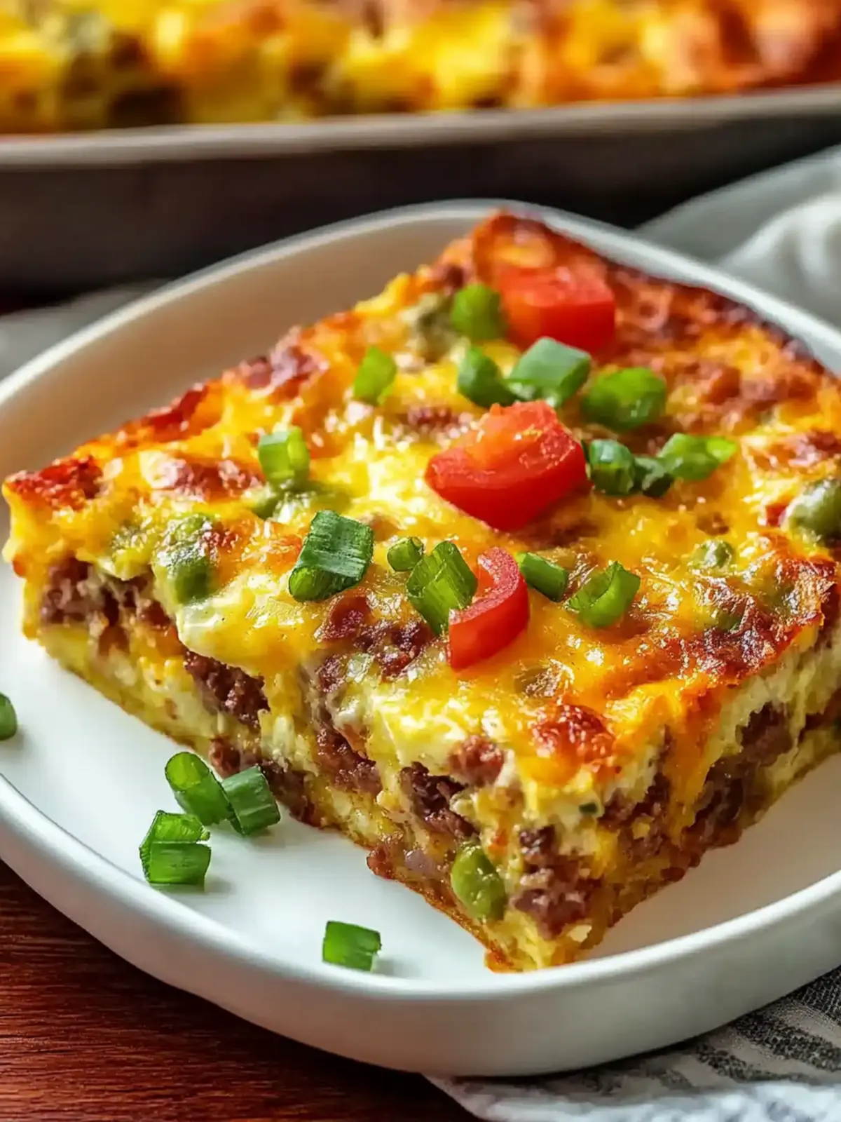 Spicy Southwest Breakfast Casserole