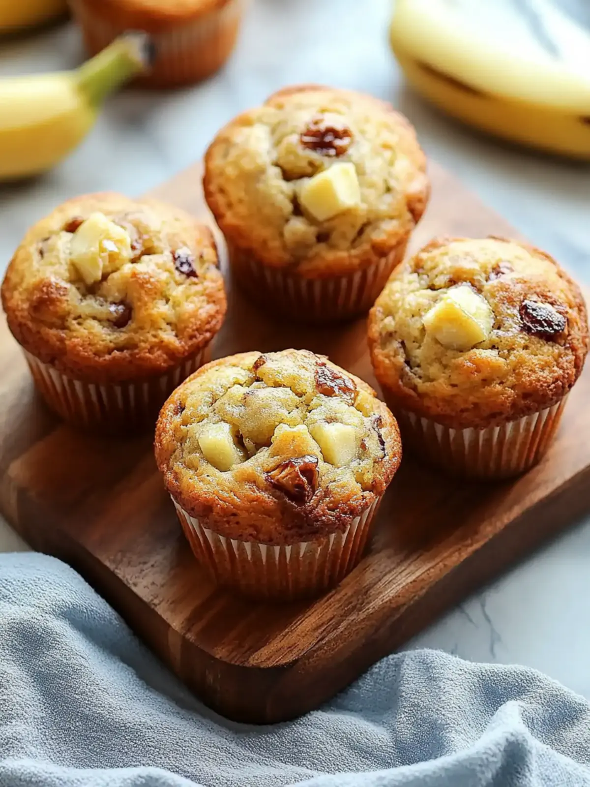 Irresistibly Soft Banana Muffins for Perfect Weekend Mornings