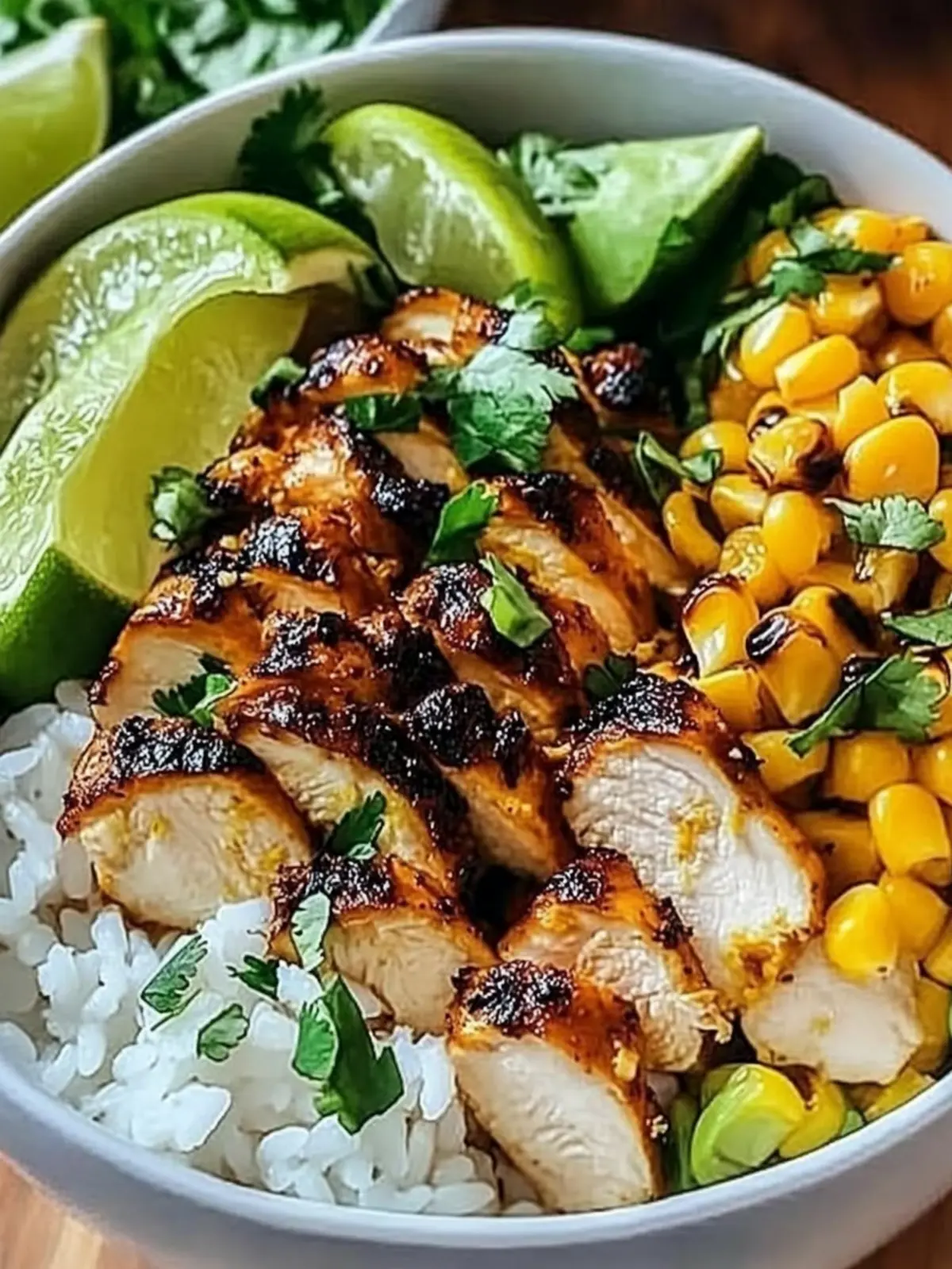 Street Corn Chicken Rice Bowl Recipe