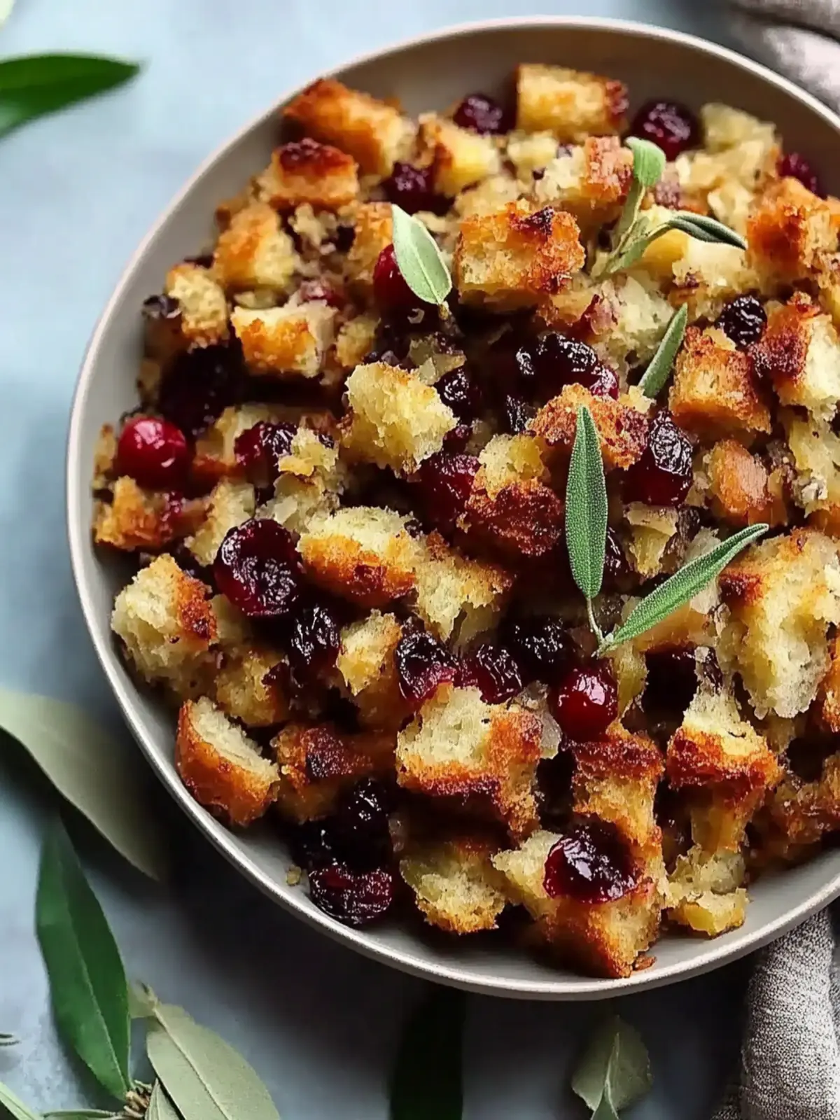 Traditional Cranberry Stuffing