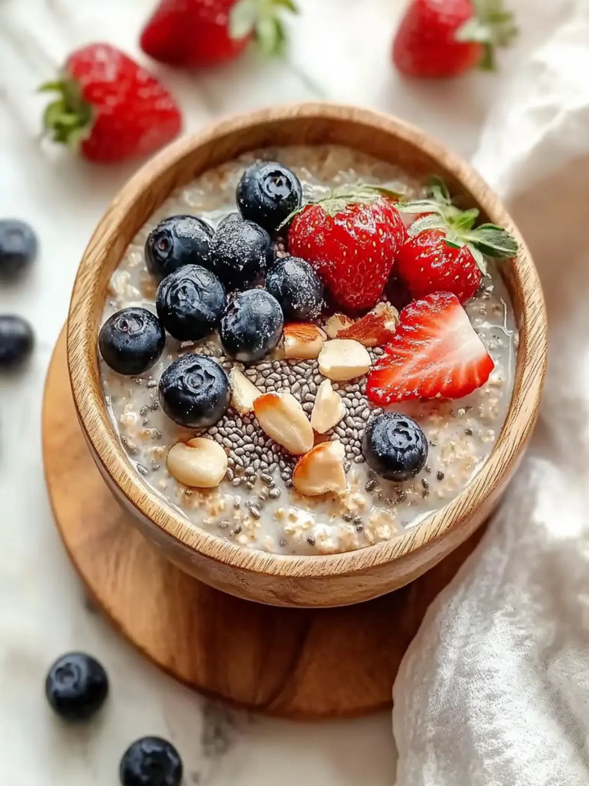 Simple High Protein Overnight Oats