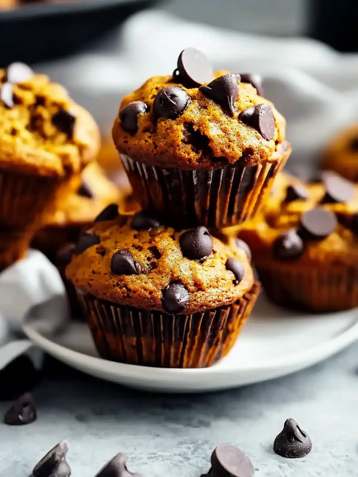 Irresistible Pumpkin Chocolate Chip Muffins for Cozy Mornings