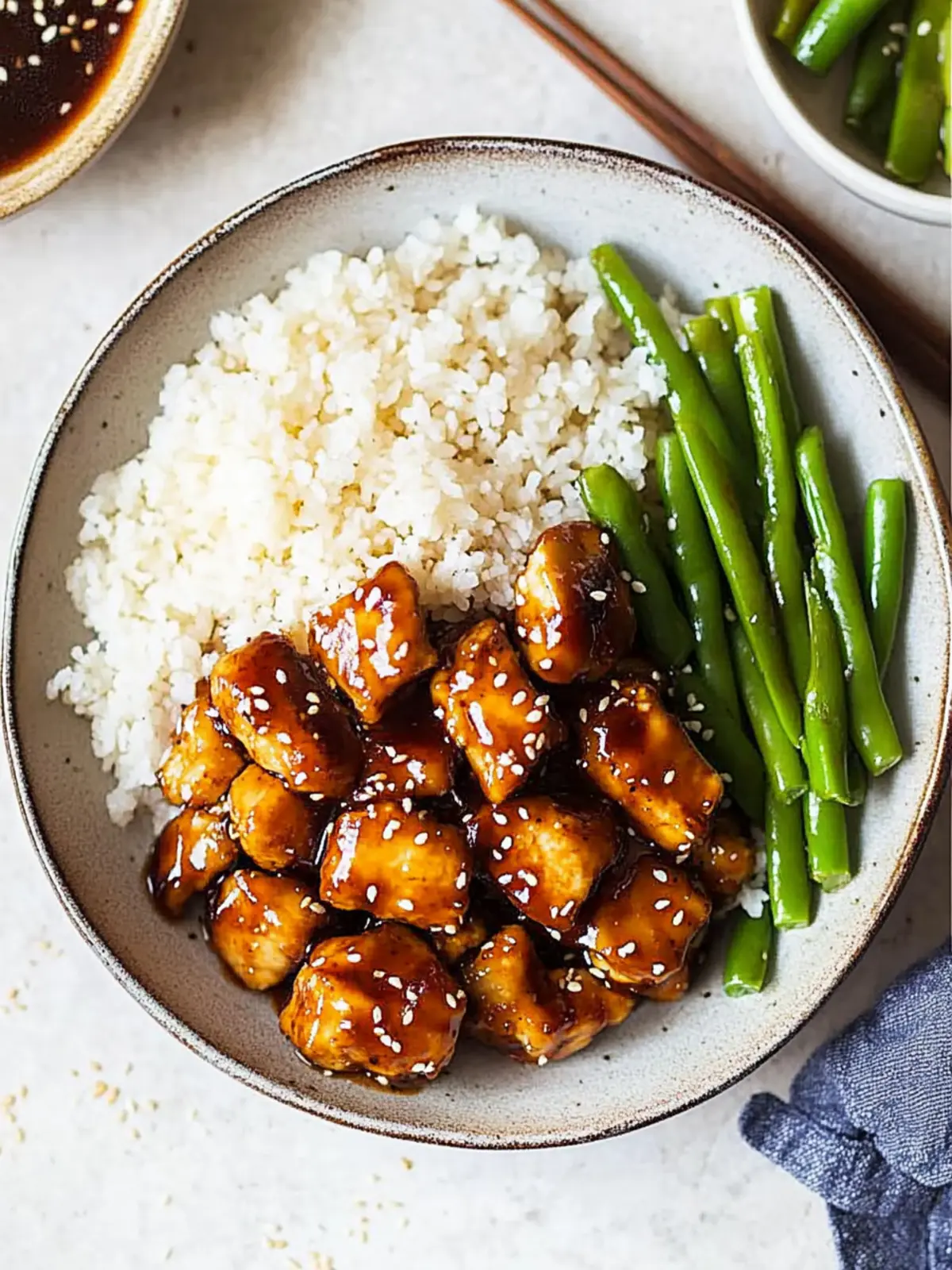 Healthy Sesame Chicken
