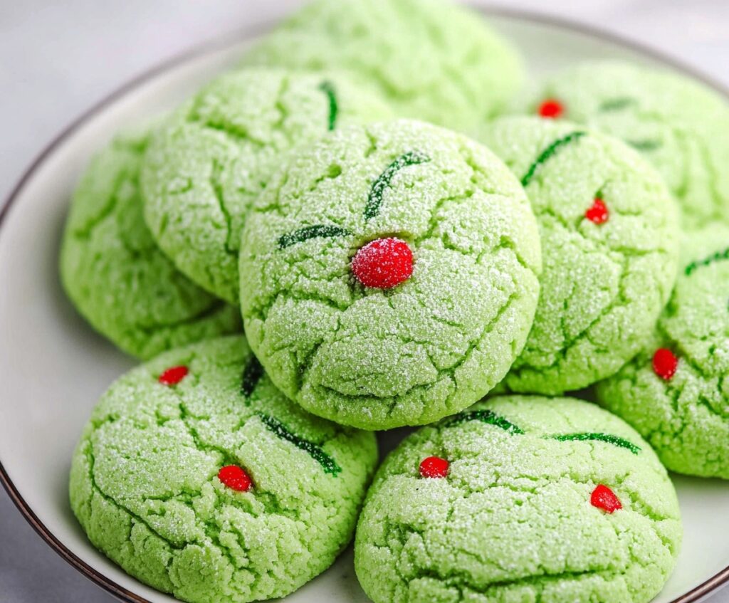 grinch cookies recipe