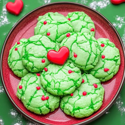 grinch cookies recipe