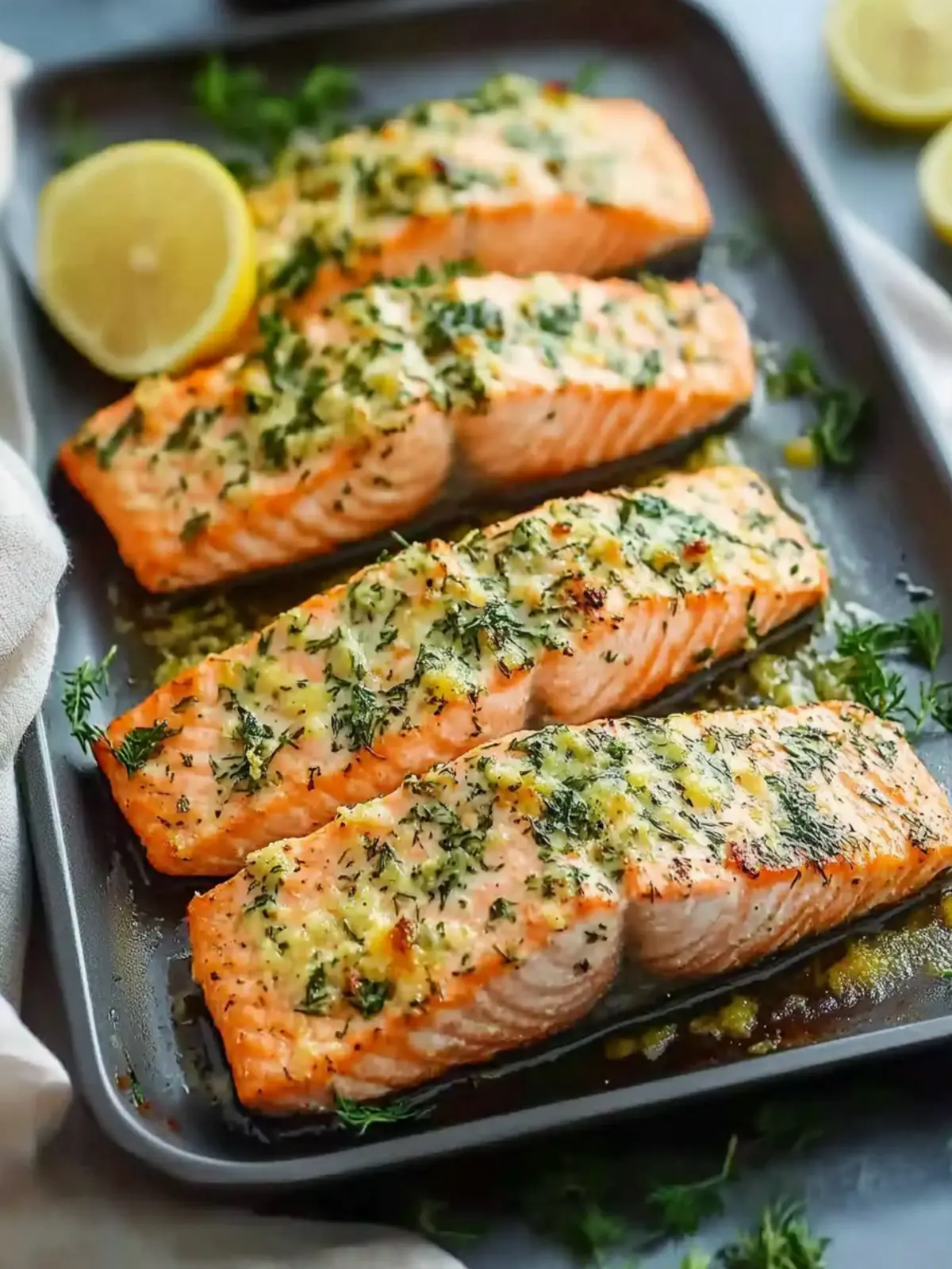 Herb Baked Salmon