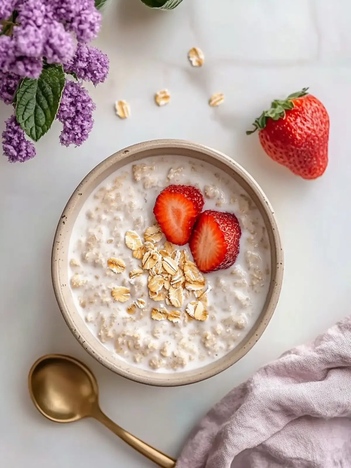 Overnight Oats with Greek Yogurt