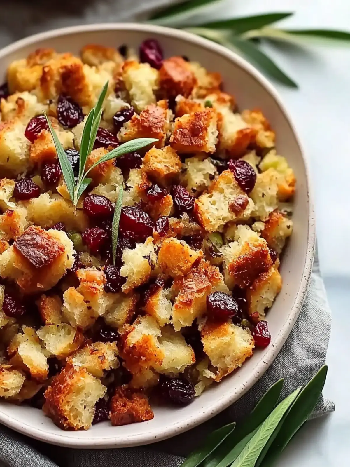 Traditional Cranberry Stuffing