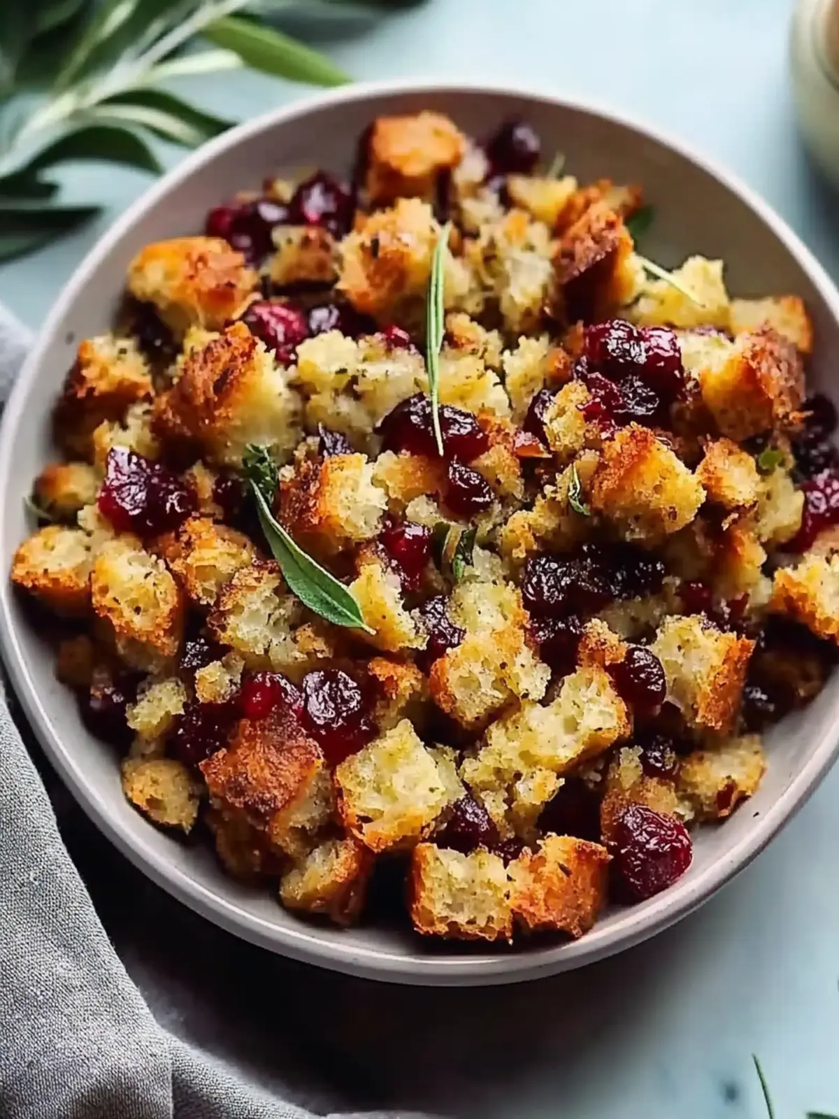 Traditional Cranberry Stuffing