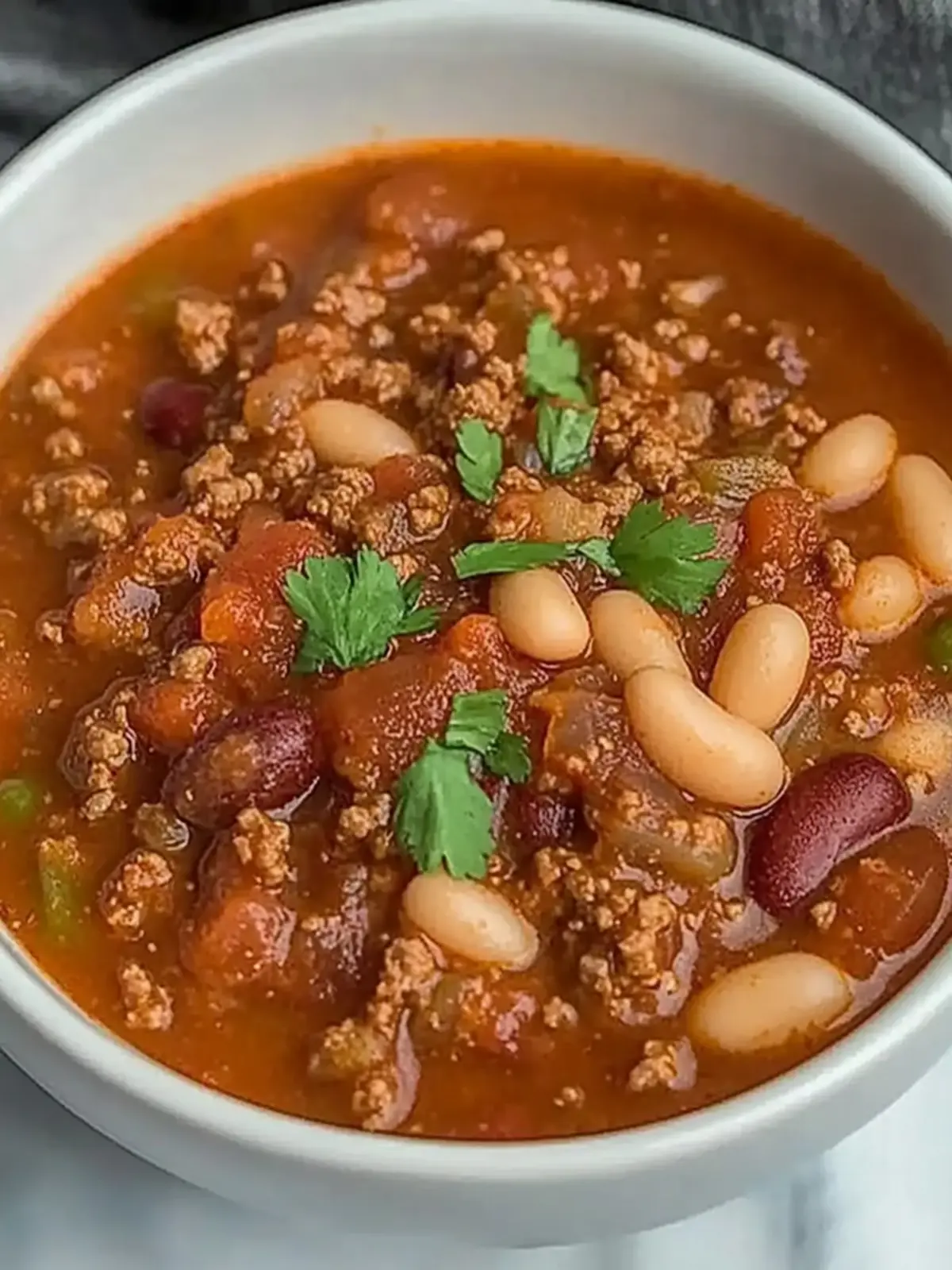 Filling Crockpot Chili Soup