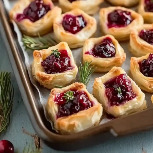 Cranberry Brie Bites