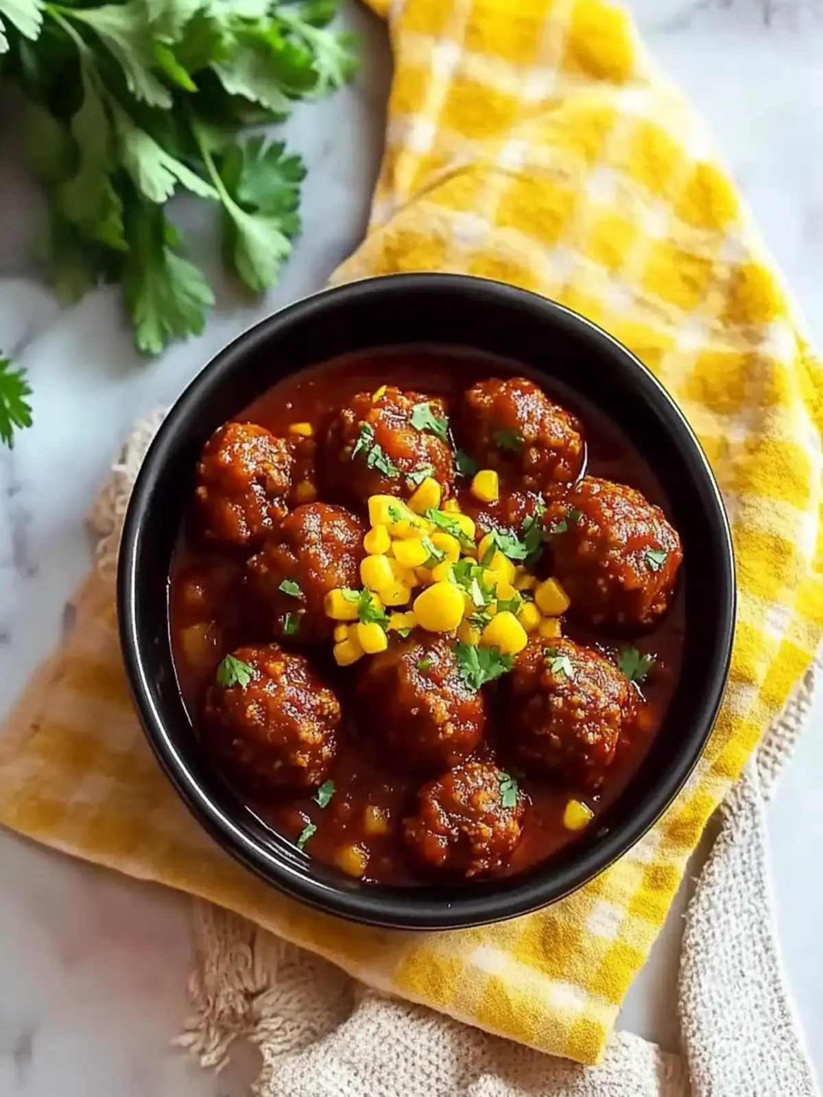 Slow Cooker Chili Meatballs