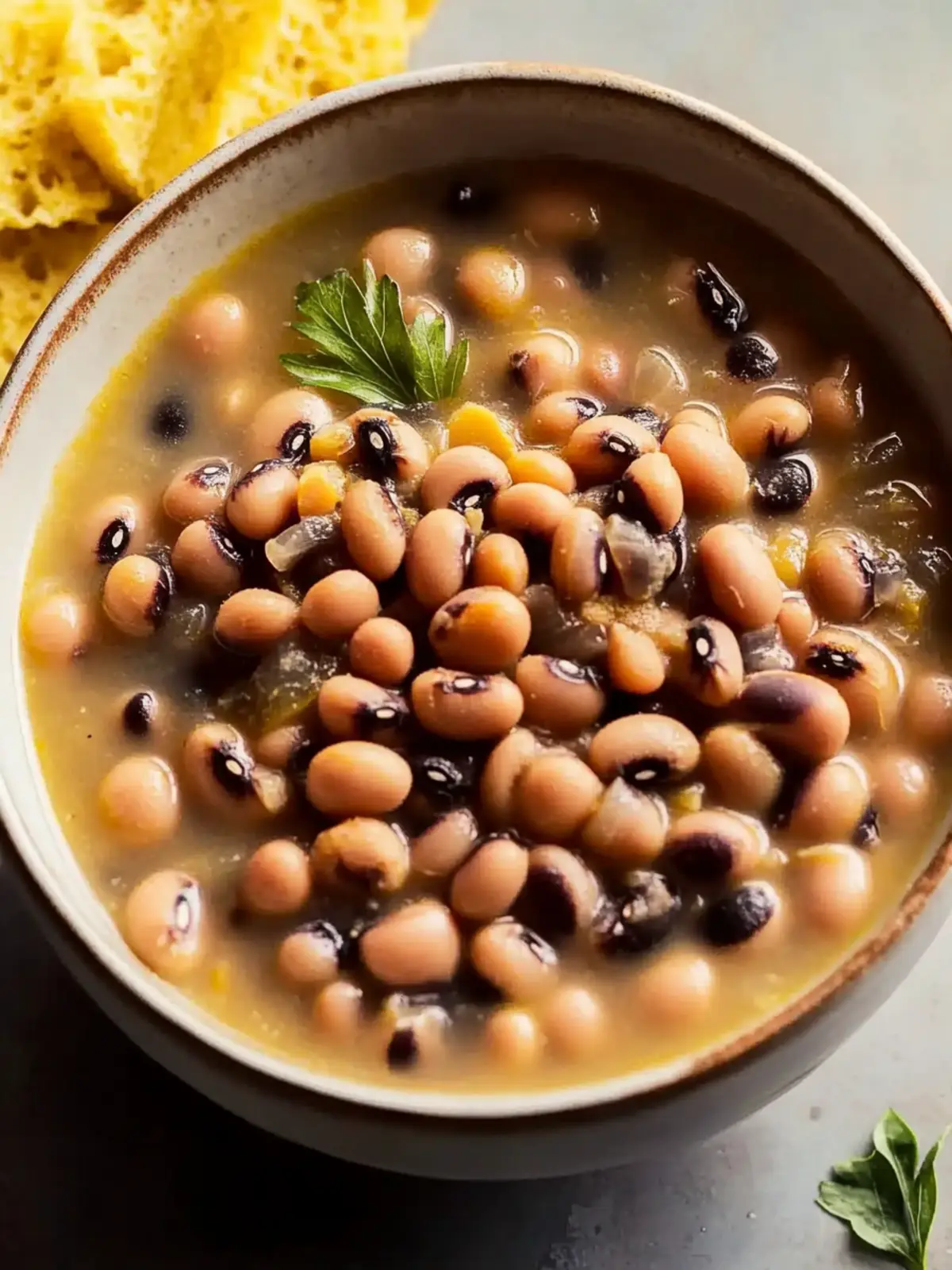 Quick Crock Pot Black Eyed Peas