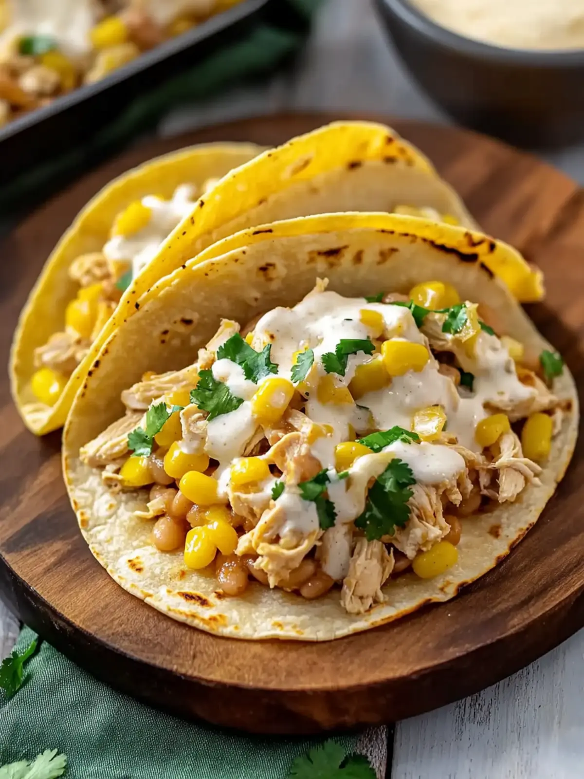 Best White Chicken Chili Tacos