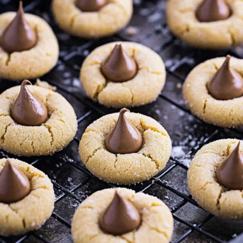 peanut butter blossom cookies