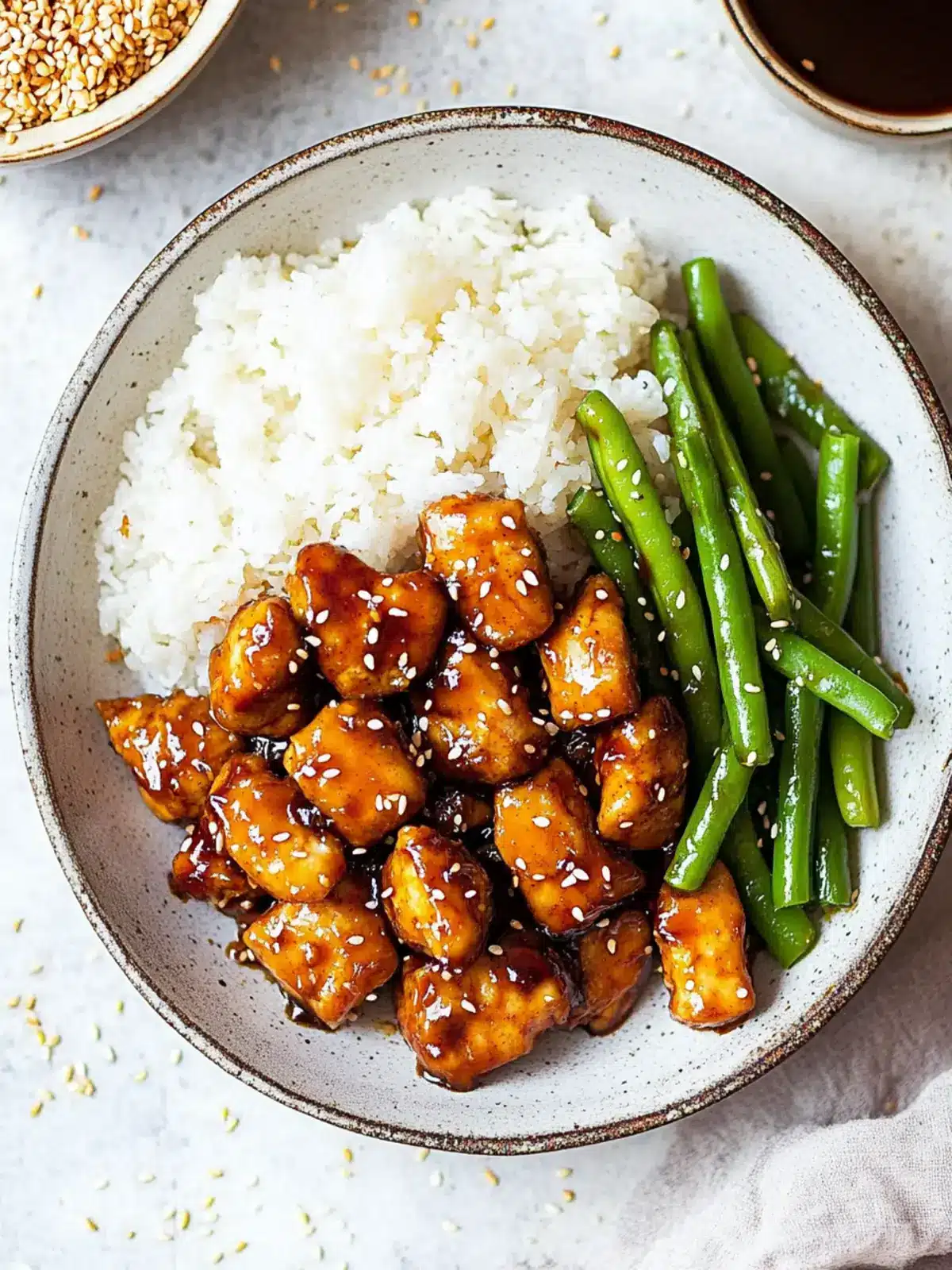 Healthy Sesame Chicken