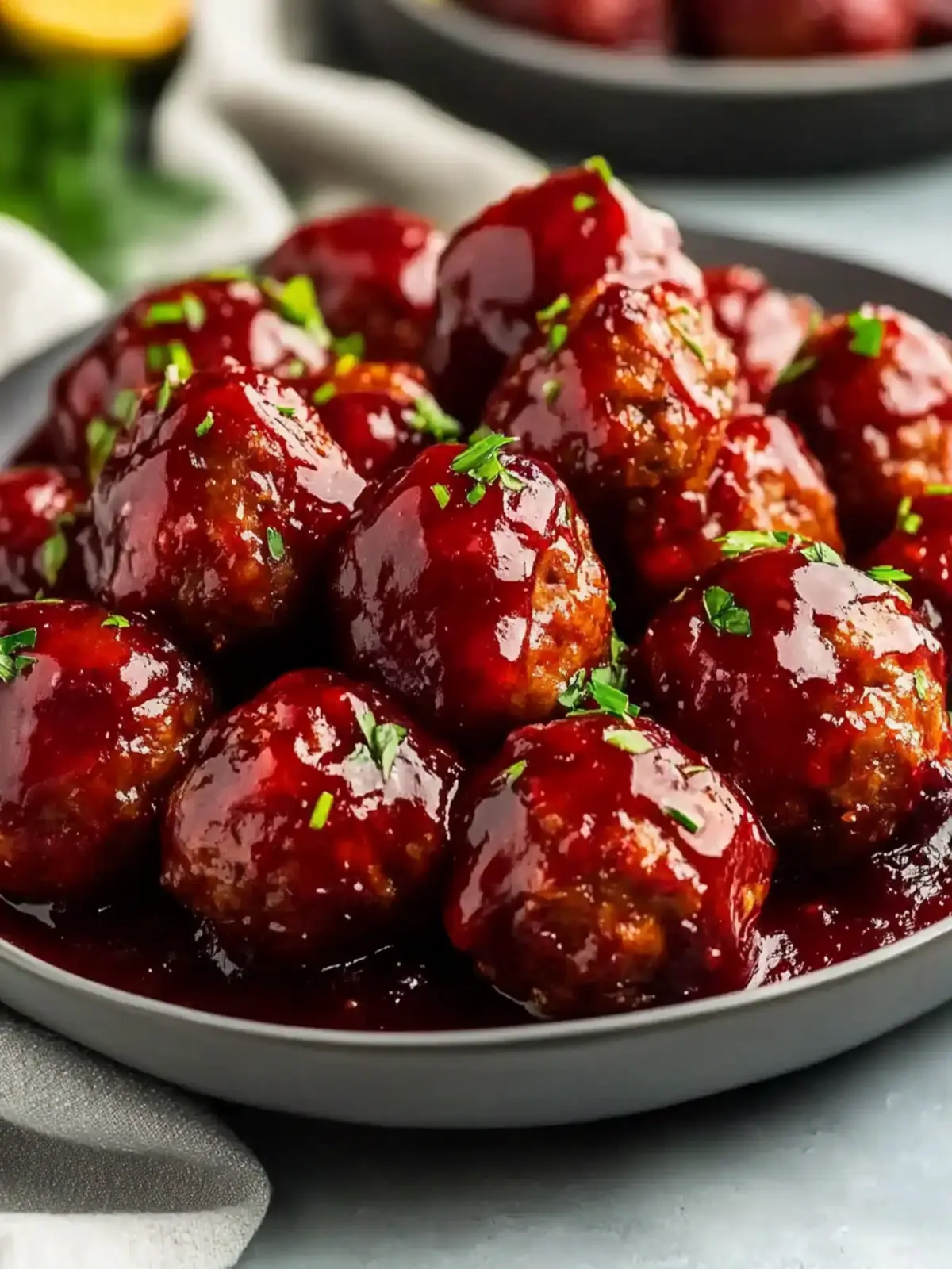 Perfect Cranberry Meatballs