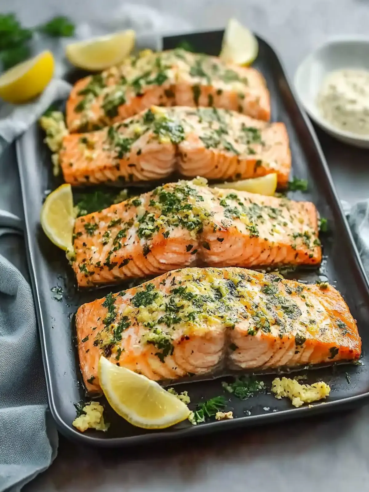Herb Baked Salmon