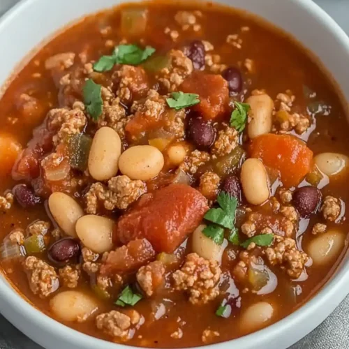Filling Crockpot Chili Soup