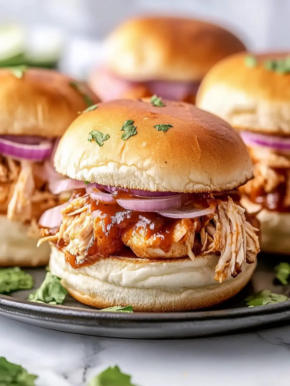 Savory Classic BBQ Chicken Sliders for Easy Family Feasts
