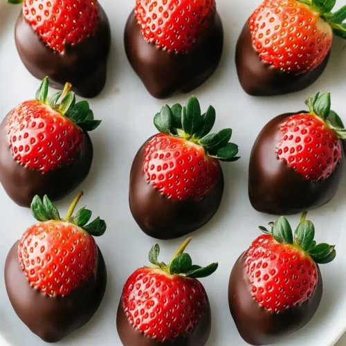 chocolate covered strawberries