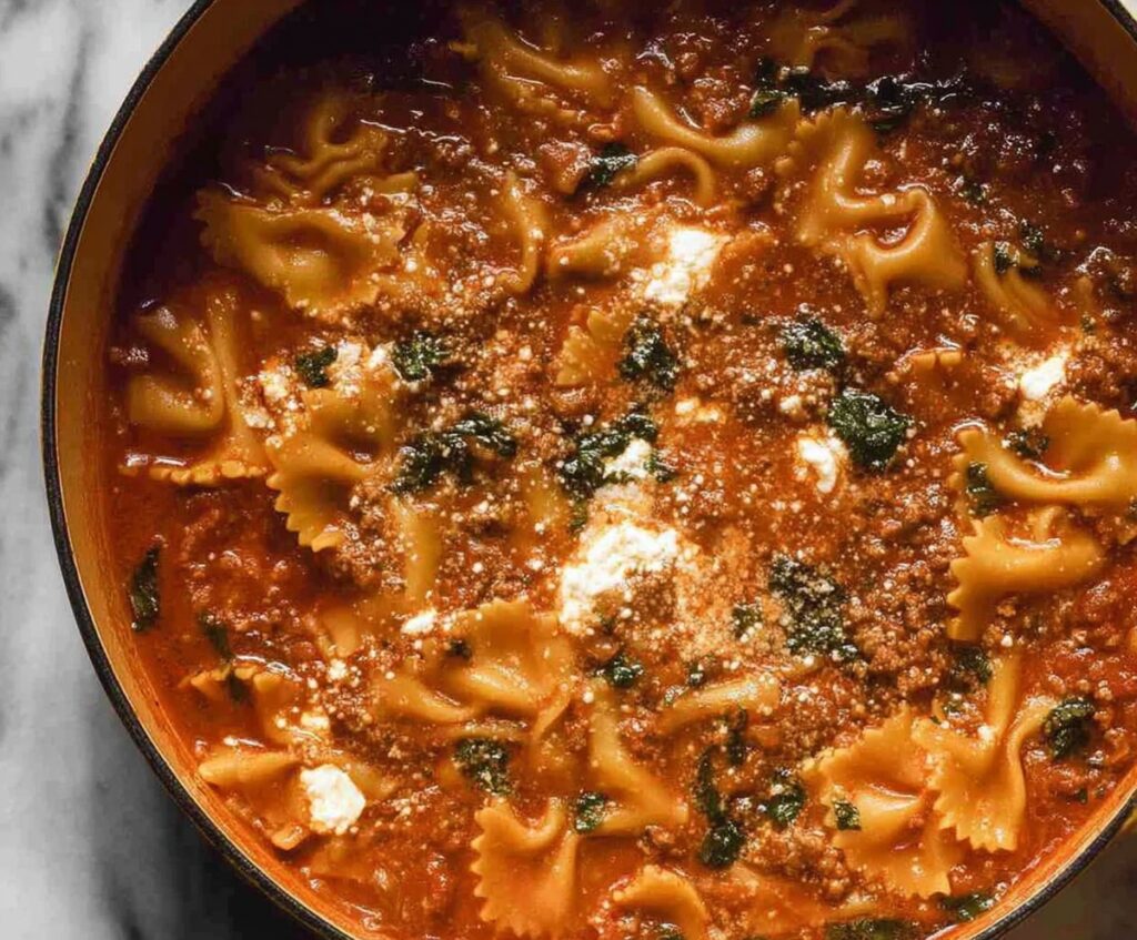 lasagna soup recipe