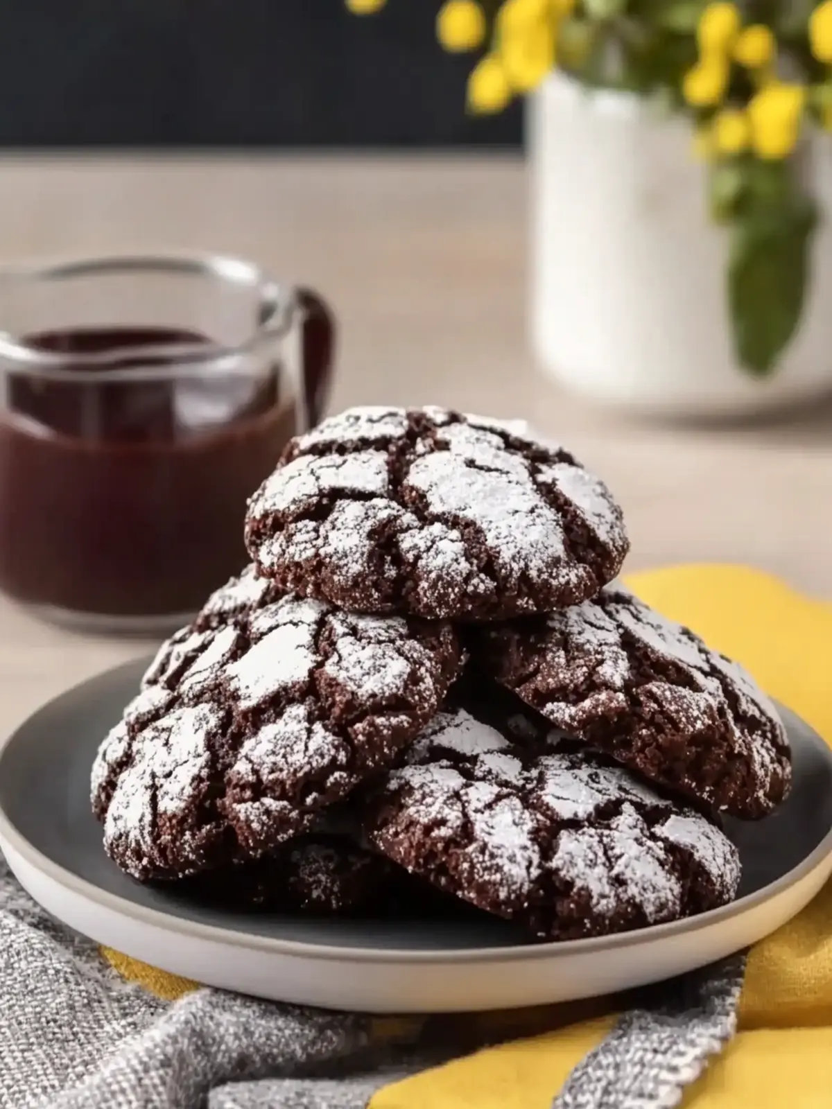 Amish Chocolate Crinkle Cookies