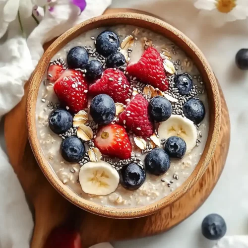 High Protein Overnight Oats