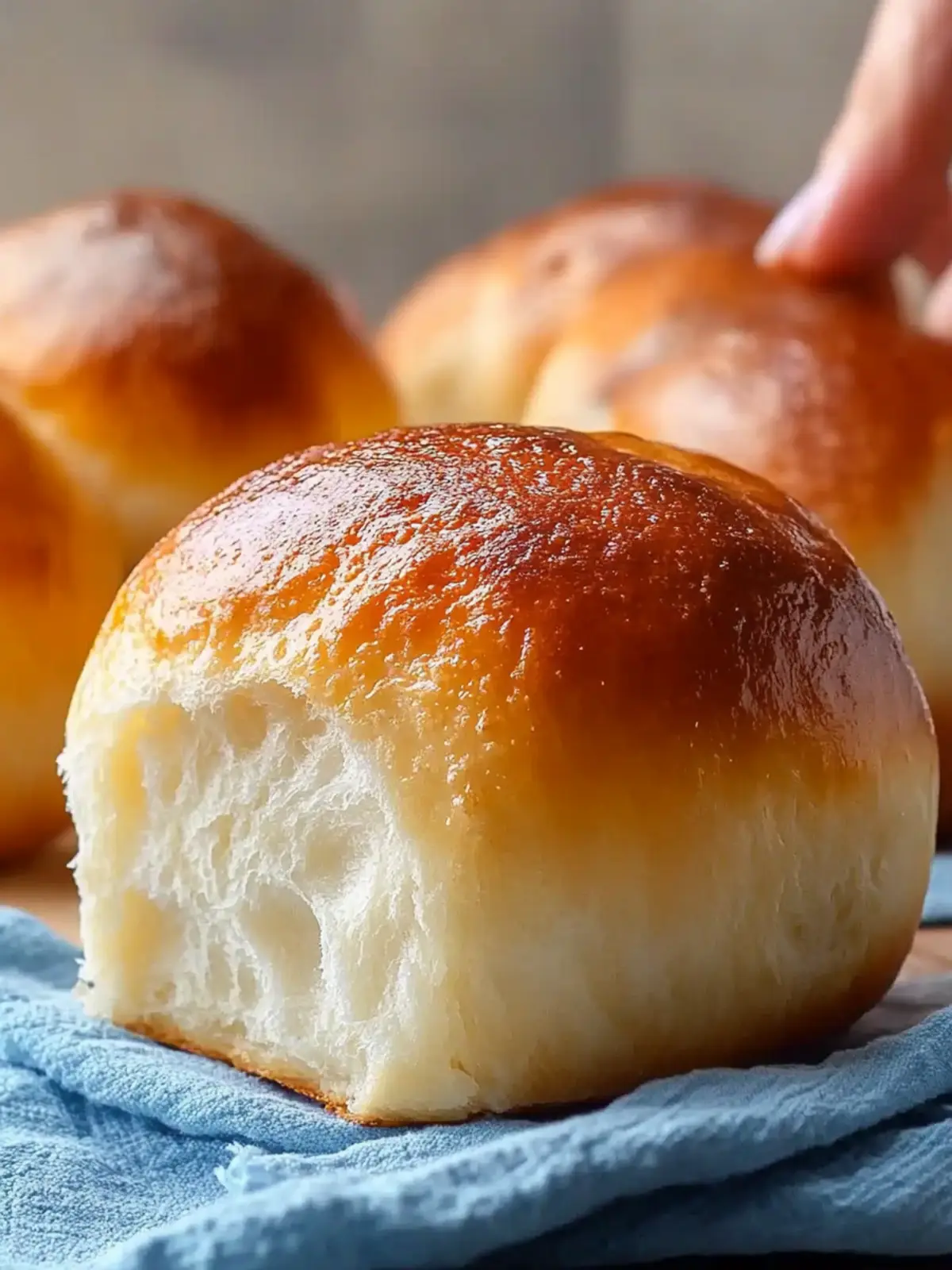 High Protein Cottage Cheese Bread Rolls