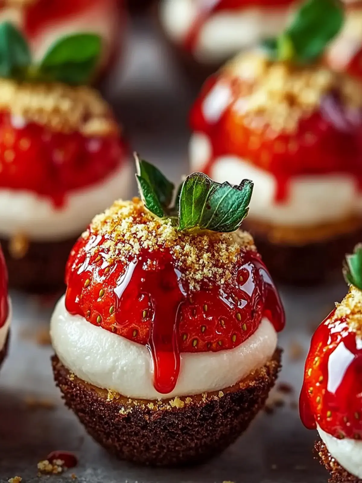 cheesecake stuffed strawberries