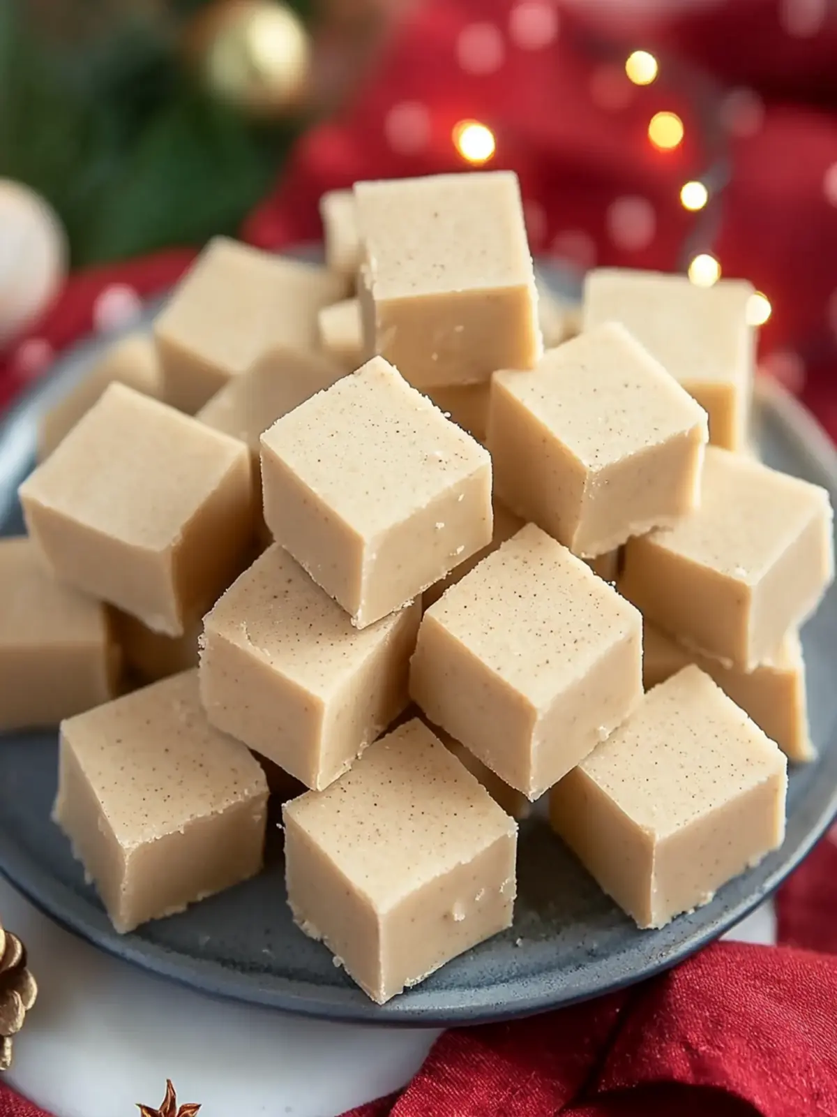 Eggnog Fudge