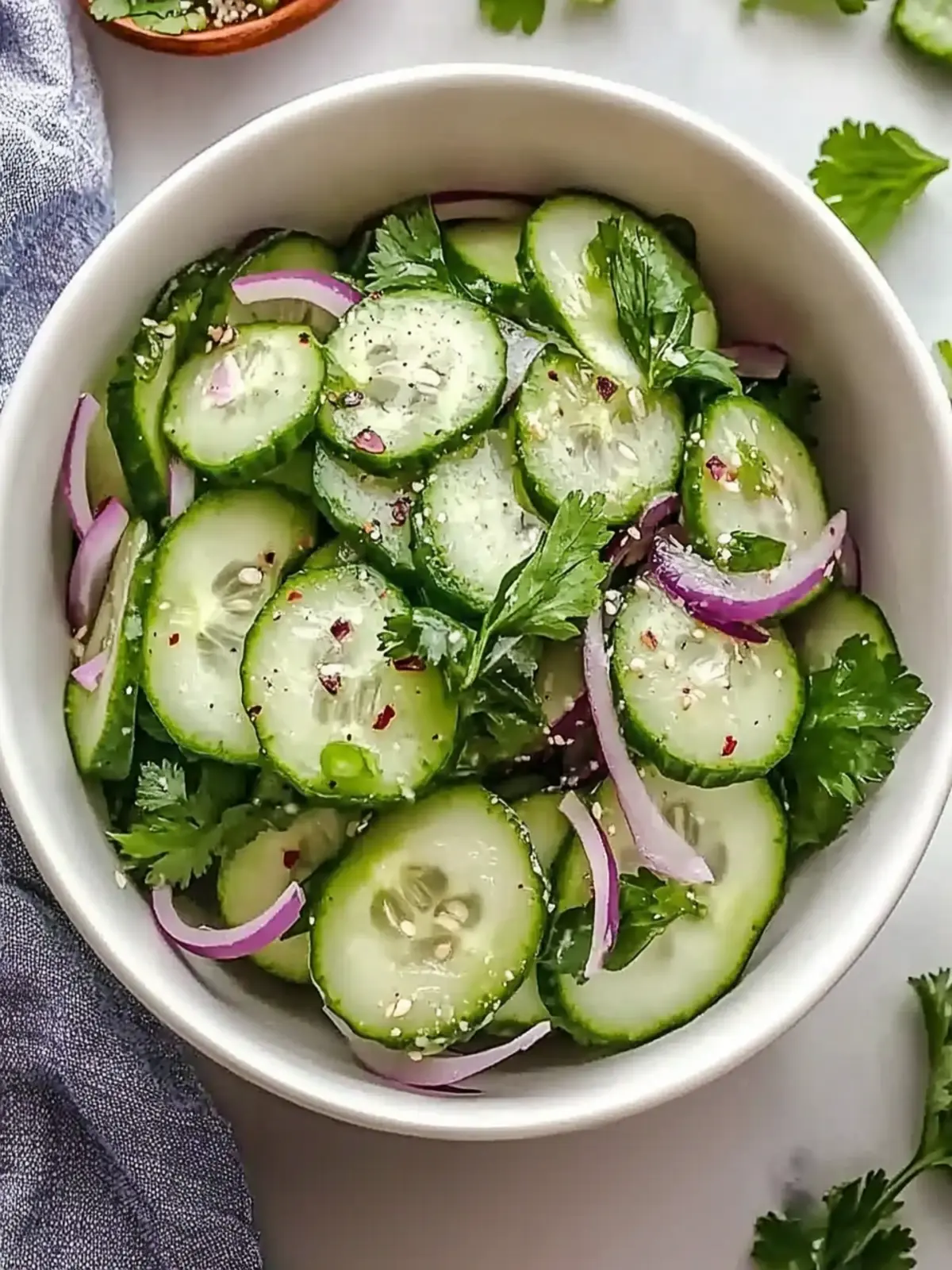 Crisp Cucumber Salad: Refreshingly Simple for Summer Days